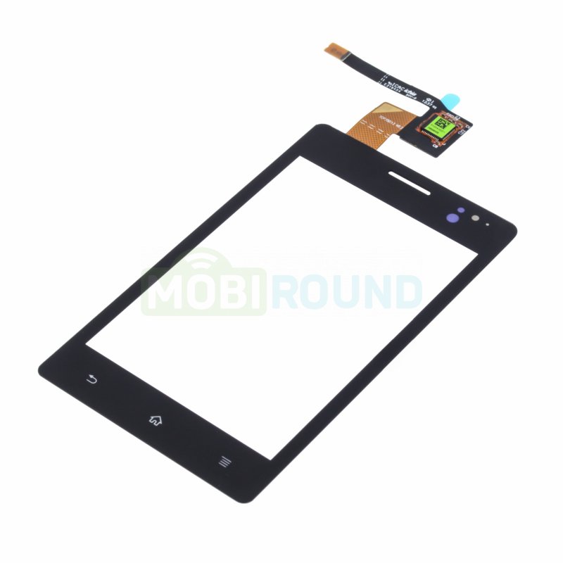 Тачскрин для Sony ST27i Xperia Go, черный