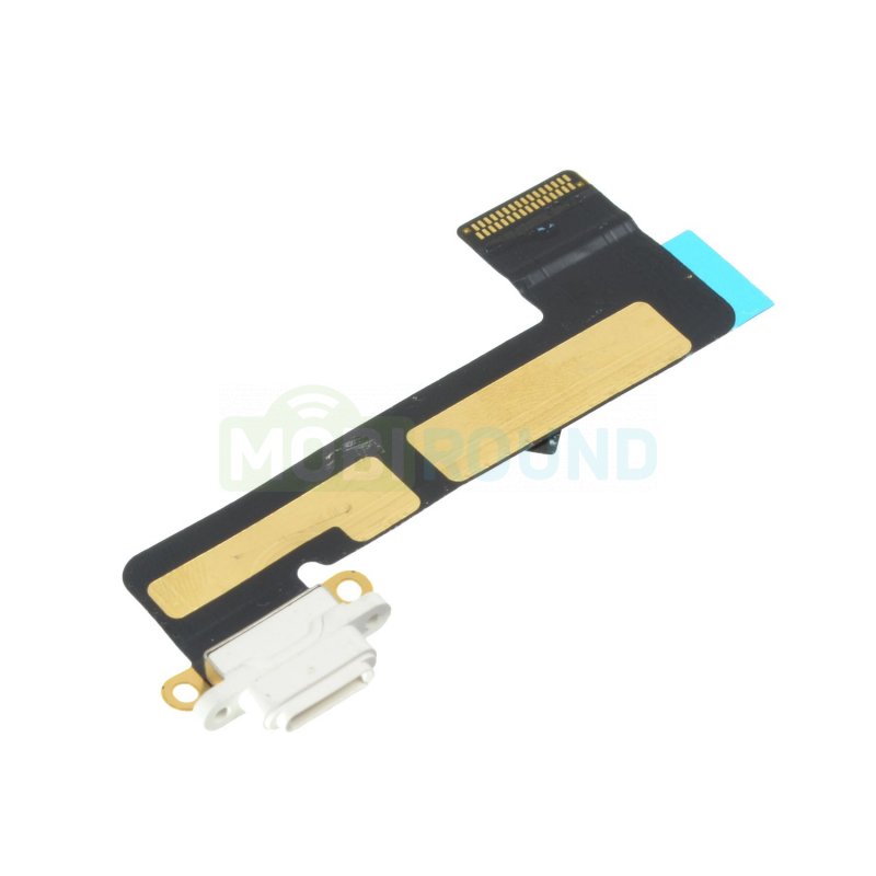 Шлейф для Apple iPad mini / iPad mini 2 Retina / iPad mini 3 + разъем зарядки, белый
