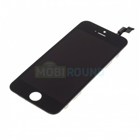 Дисплей для Apple iPhone 5S / iPhone SE (в сборе с тачскрином) (premium, черный)