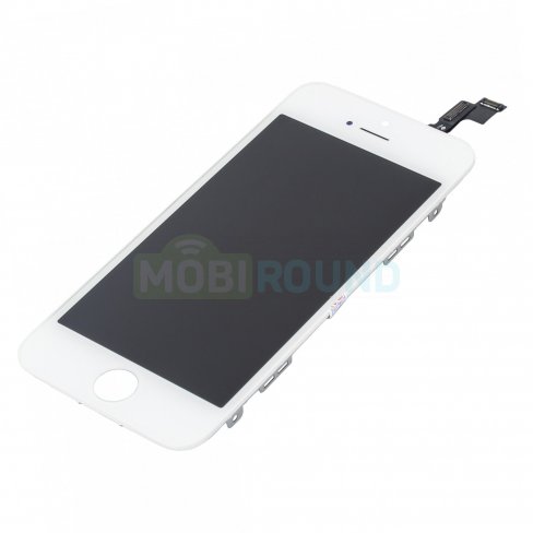 Дисплей для Apple iPhone 5S / iPhone SE (в сборе с тачскрином) (premium, белый)