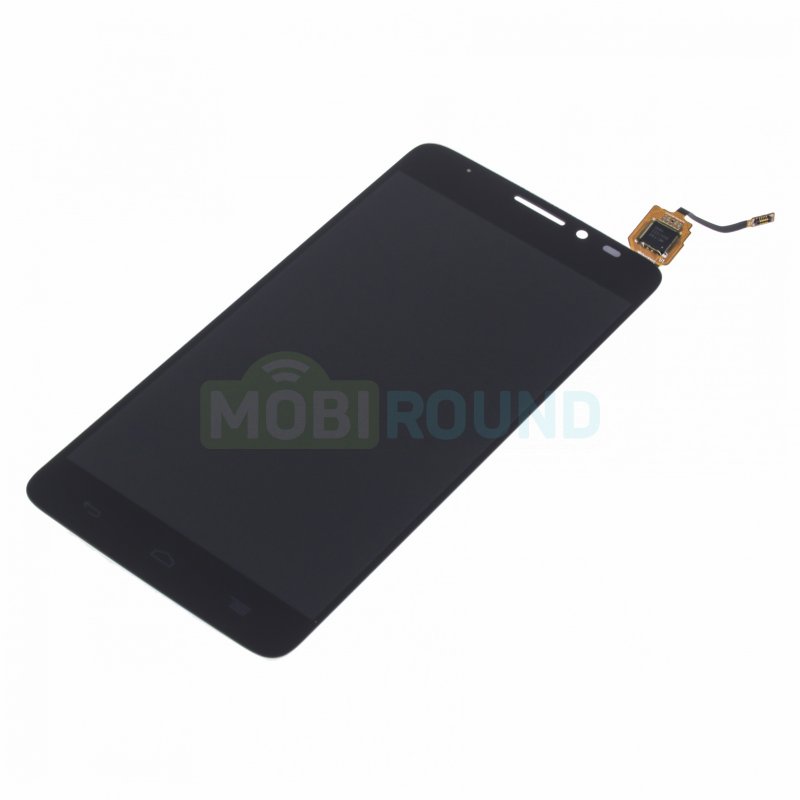 Дисплей для Alcatel OT-6043 (в сборе с тачскрином) черный