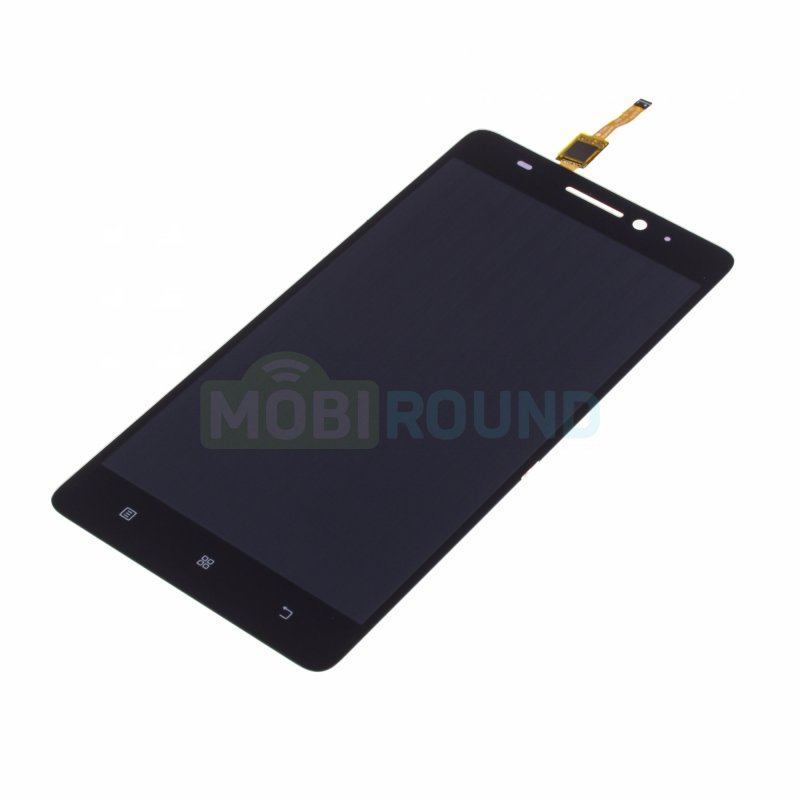 Дисплей для Lenovo A7000 (в сборе с тачскрином) черный