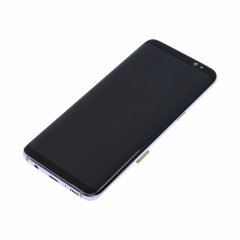 Дисплей для Samsung G950 Galaxy S8 (в сборе с тачскрином) в рамке (фиолетовый, orig100)