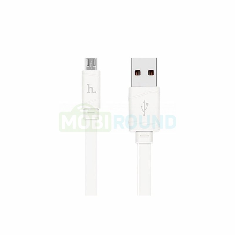 Дата-кабель Hoco X5 USB-MicroUSB, 1 м, белый