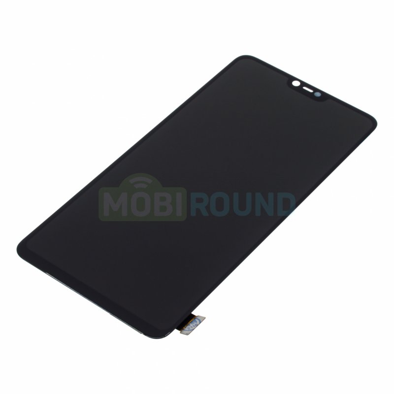 Дисплей для OPPO R15 (в сборе с тачскрином) черный, AAA