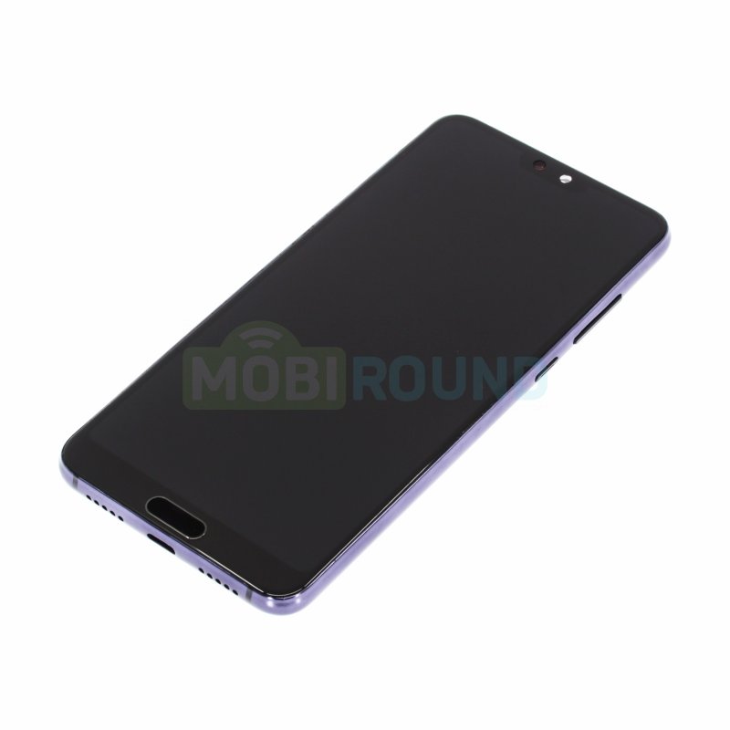 Дисплей для Huawei P20 Pro 4G (CLT-L29) (в сборе с тачскрином) в рамке, черный, AA