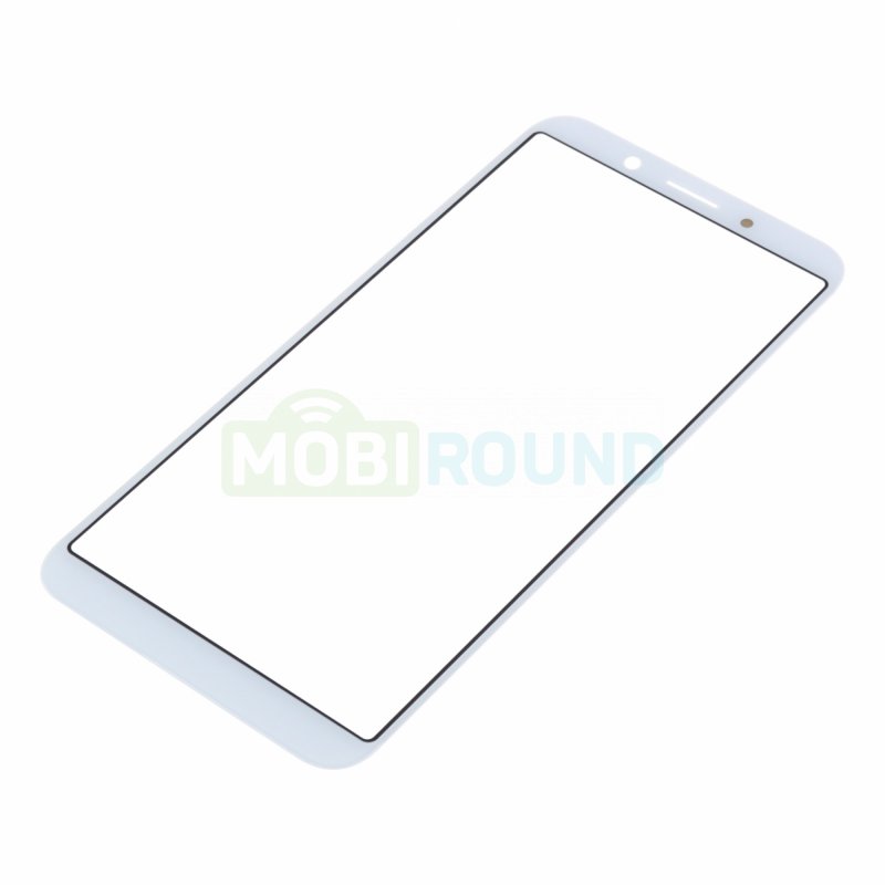 Стекло модуля для OPPO A83, белый, AA