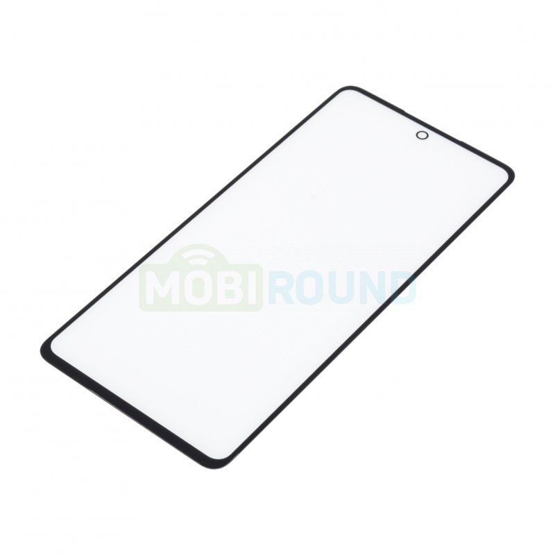 Стекло модуля для Samsung M526 Galaxy M52 5G, черный, AA