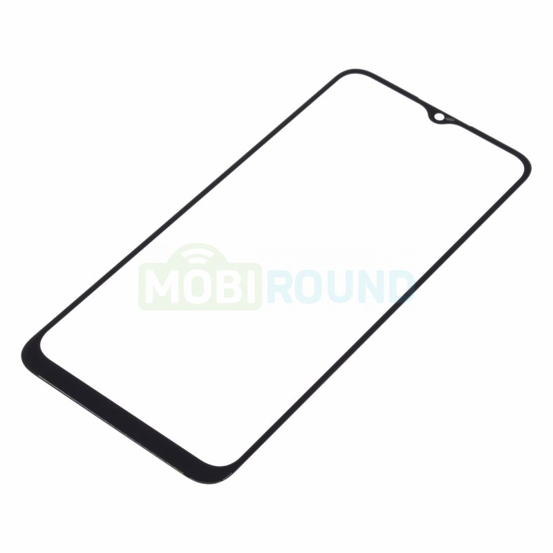 Стекло модуля для Samsung A037 Galaxy A03s, черный