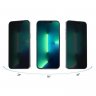 Противоударное стекло 3D Hoco A25 для Apple iPhone 13 / iPhone 13 Pro / iPhone 14 (полное покрытие / антишпион)
