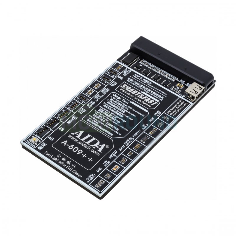 Плата зарядки АКБ AIDA А-609 для Apple iPhone 4 / iPhone 4S / iPhone 5 и др.