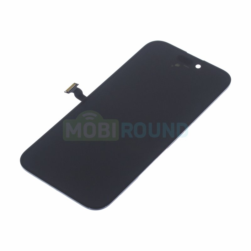 Дисплей для Apple iPhone 14 Pro (в сборе с тачскрином) черный, 100%