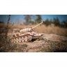 Деревянный конструктор (3D пазлы) Eco Wood Art Танк T-34