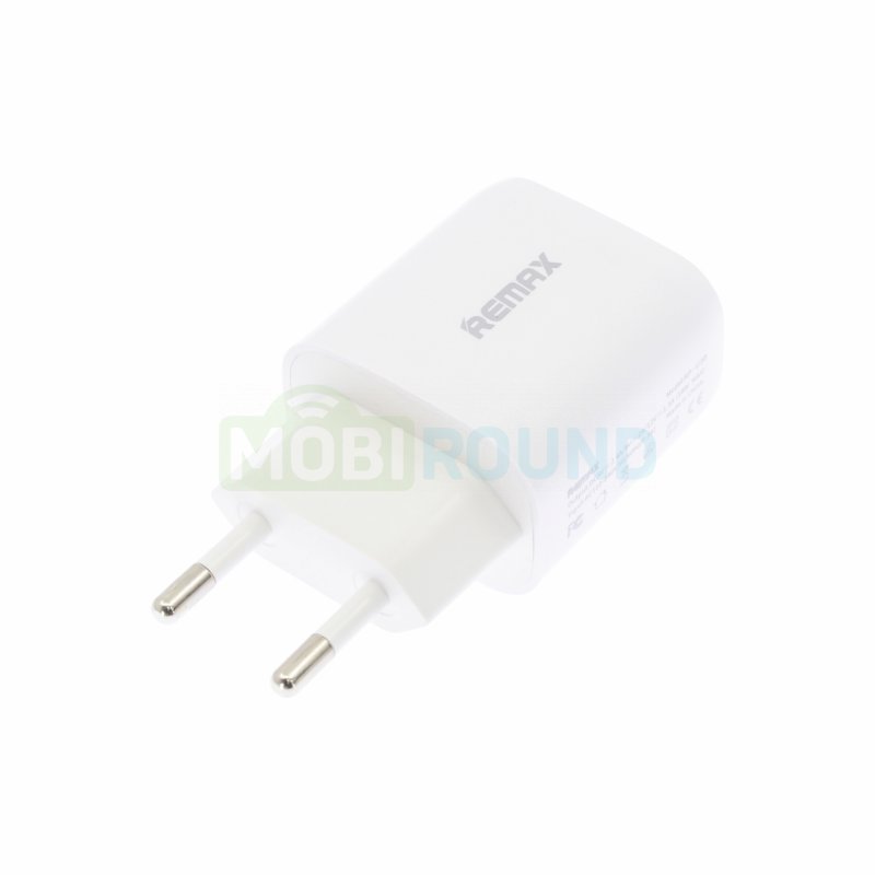 Сетевое зарядное устройство (СЗУ) Remax RP-U38 (USB) 18 Вт/2.4 А, белый