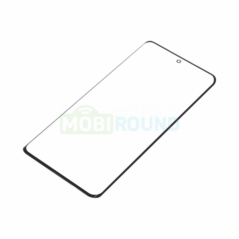 Стекло модуля + OCA для Vivo X70 Pro Plus, черный, AAA