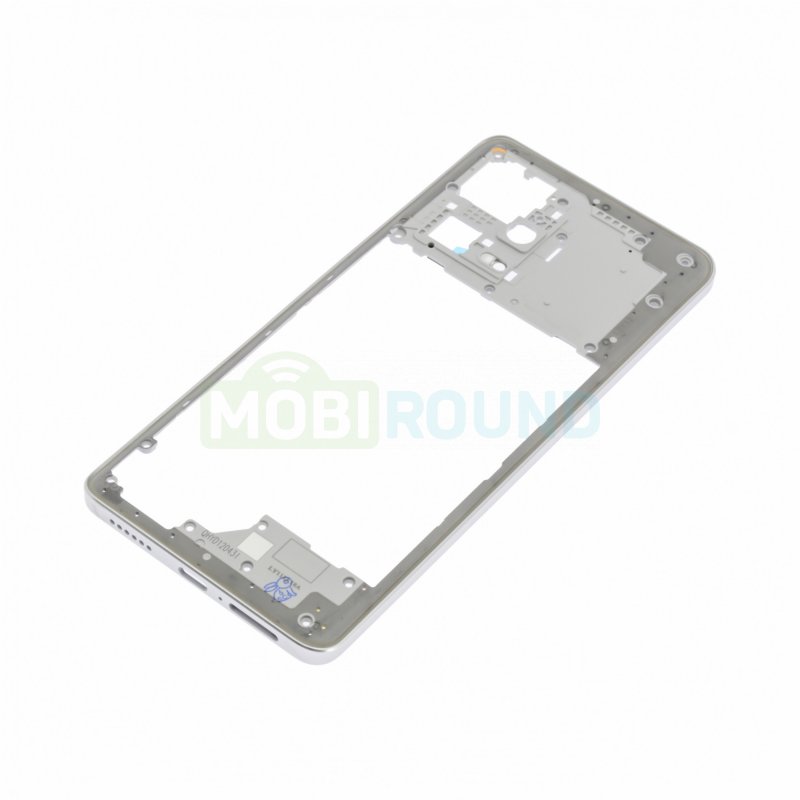 Средняя часть корпуса для Xiaomi Redmi Note 12 Pro Plus 5G, серебро