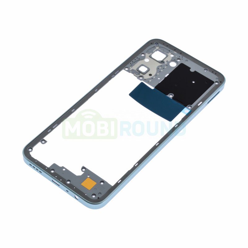 Средняя часть корпуса для Realme C33, голубой