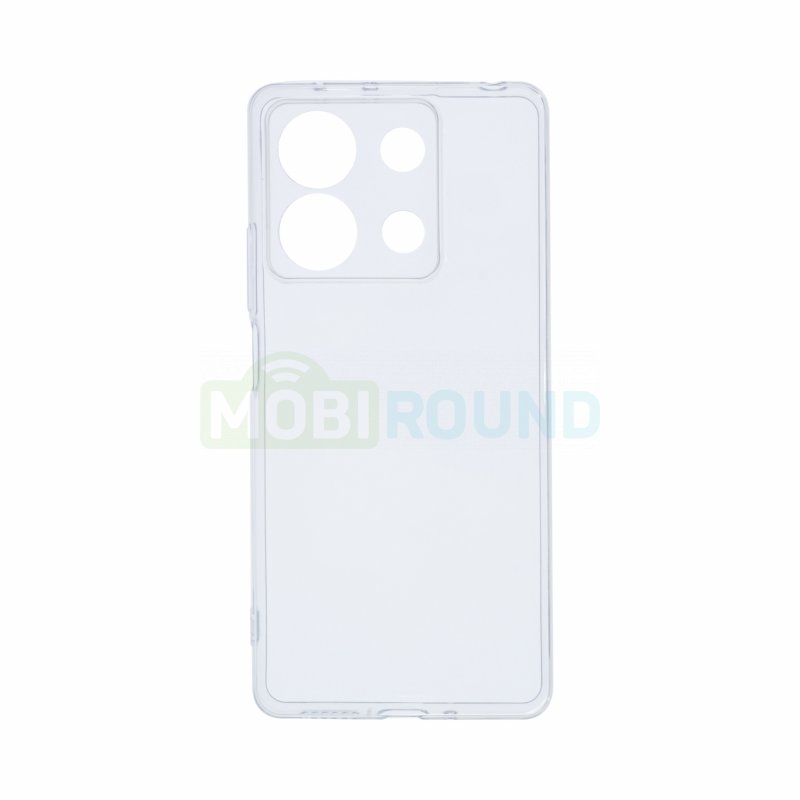 Силиконовый чехол Ultra Slim для Xiaomi Redmi Note 13 5G, прозрачный