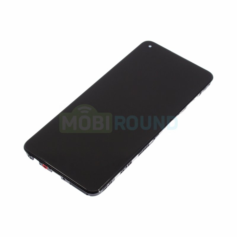 Дисплей для Realme 10 4G (в сборе с тачскрином) в рамке, черный, AA