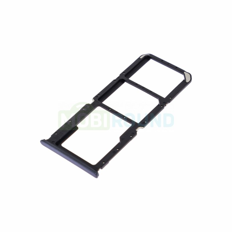Держатель сим карты (SIM) для OPPO A95 4G, черный
