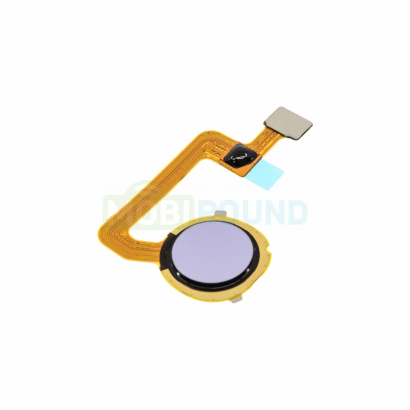 Шлейф для Xiaomi Redmi 12C + сканер отпечатка пальца, фиолетовый