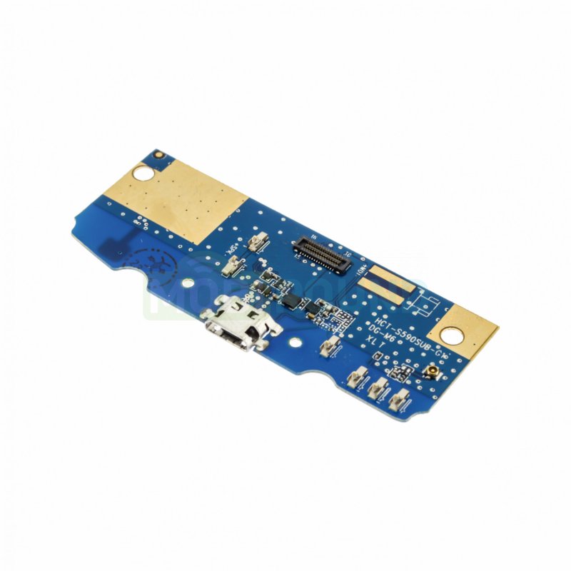 Шлейф для Doogee S55 4G + разъем зарядки + микрофон, AAA