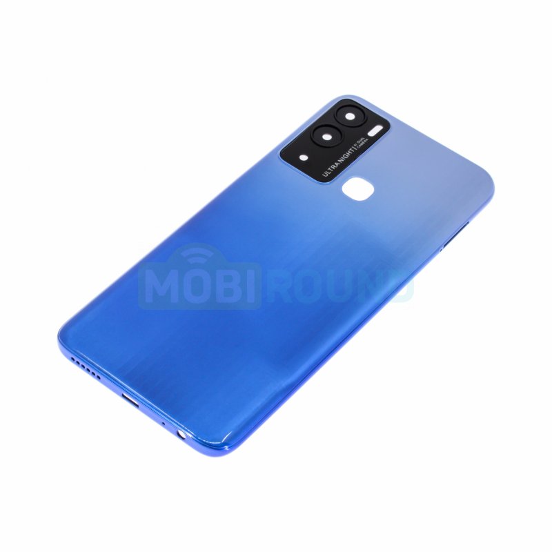Задняя крышка для Infinix HOT 12i, синий, AAA