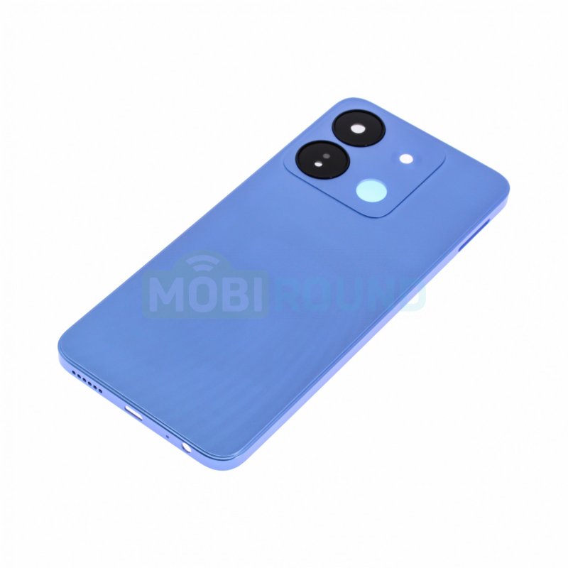 Задняя крышка для Infinix Smart 7 HD 4G, синий, AAA