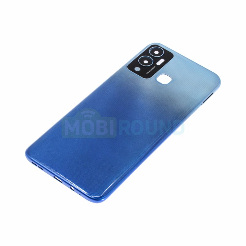 Задняя крышка для Infinix HOT 12 Play, синий, AAA
