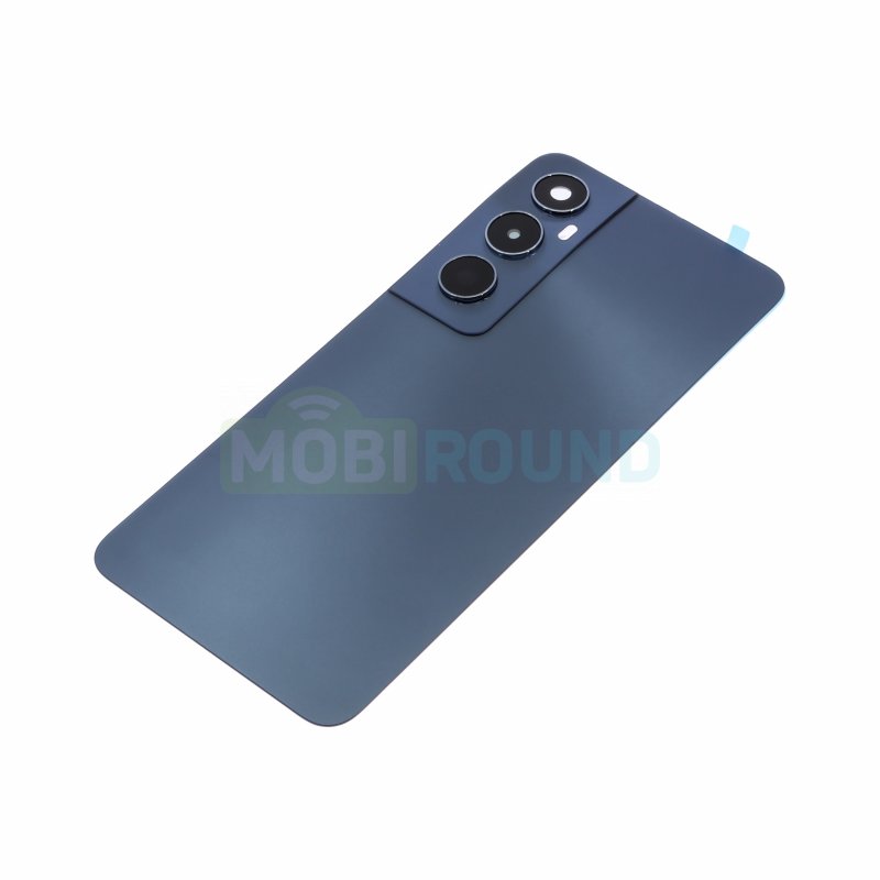 Задняя крышка для Realme C65 4G, черный, AAA