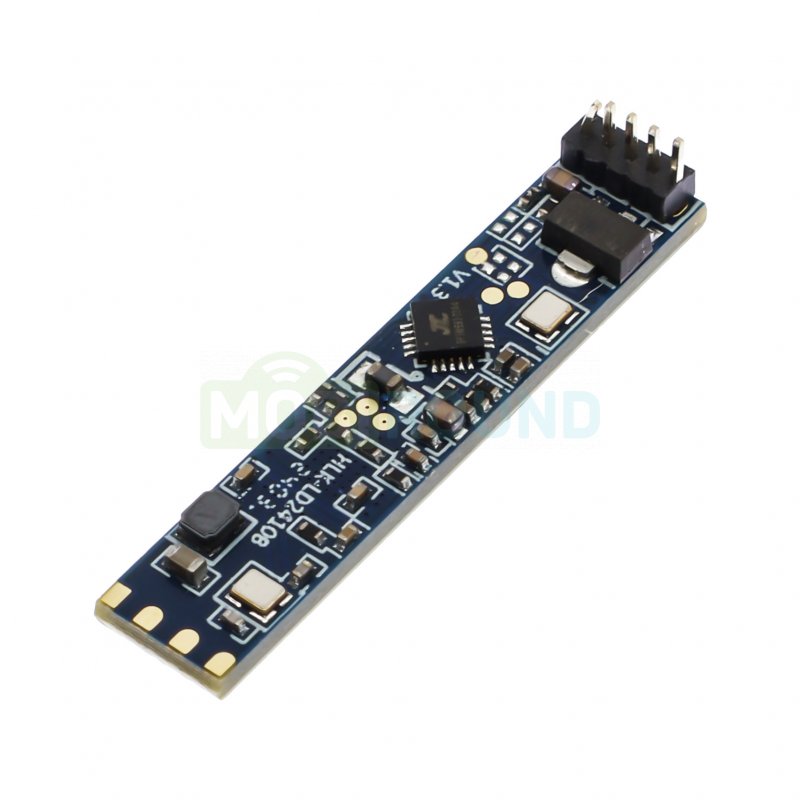 Модуль радарного датчика движения F-24 ГГц Uпит-3.3 В I2C/SPI/UART (HLK-LD2410-V1.3) (S3KM111L)