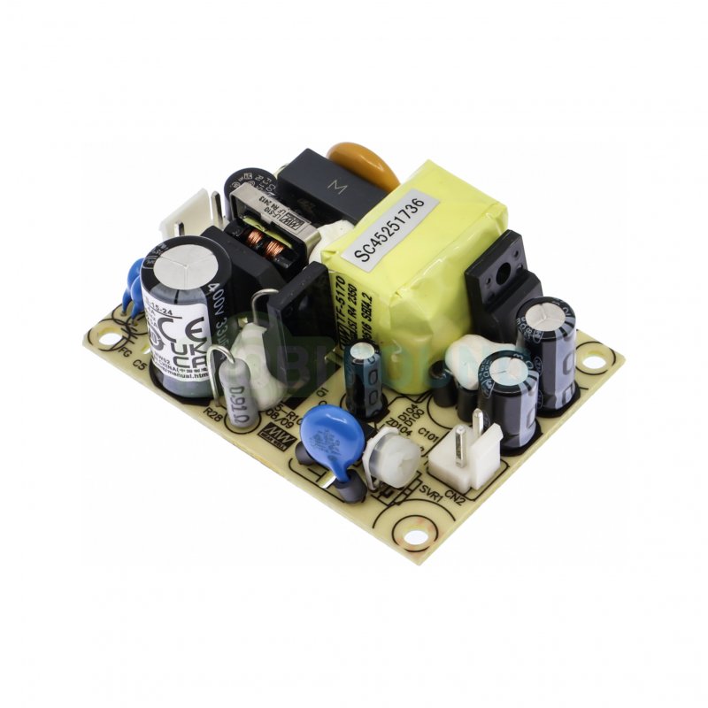 Модуль питания MEAN WELL AC-DC Uвх-100-240 В Uвых-24 В Iвых-0.625 А Pвых-15 Вт (EPS-15-24)