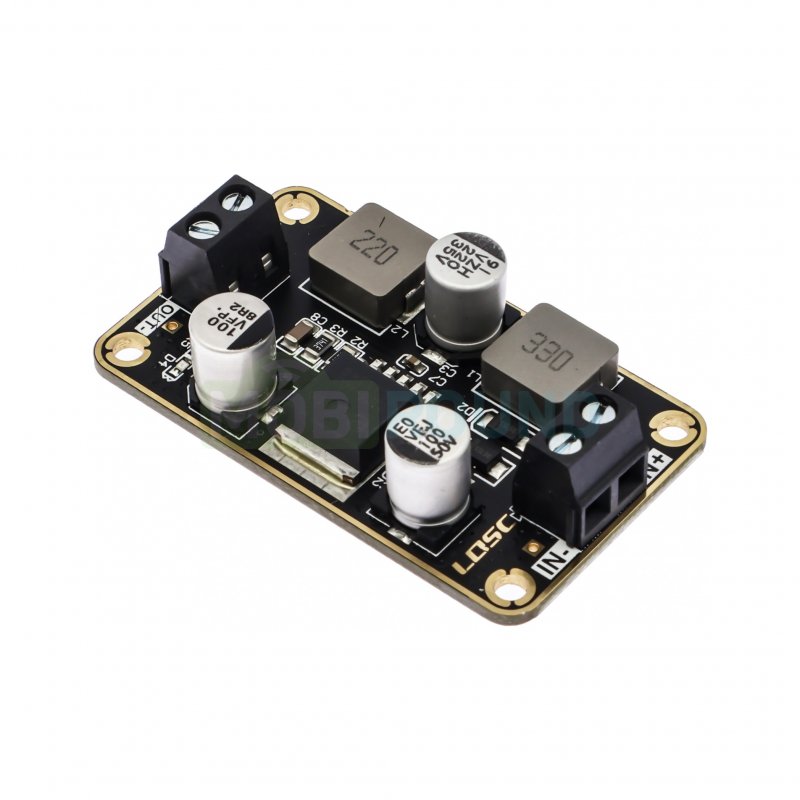 Модуль Step-Down DC-DC преобразователь Uвх-7-40 В/Uвых-5 В/Imax-3 А (LM2596-ADJ)
