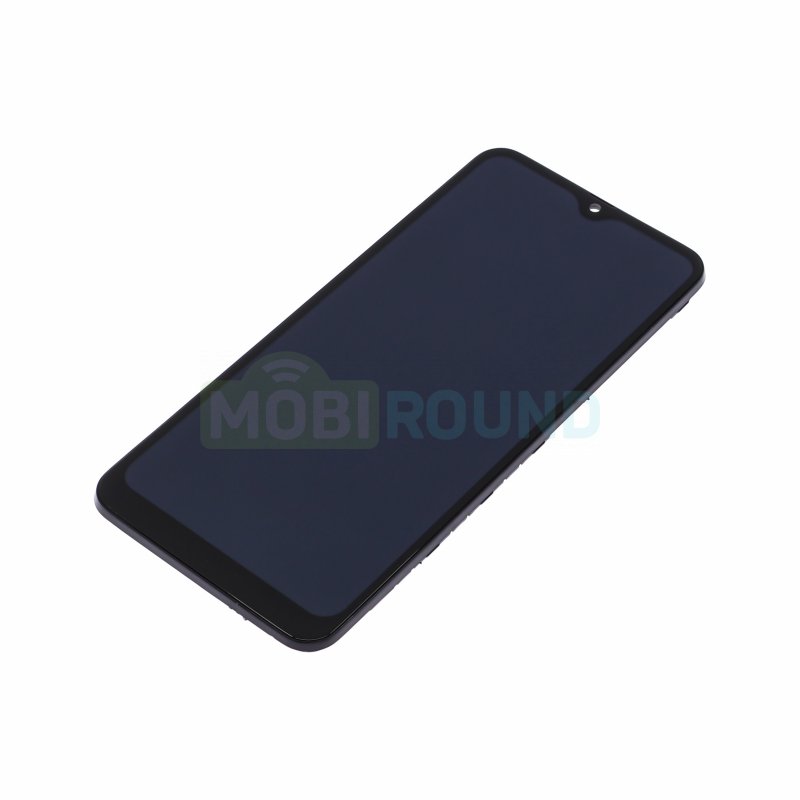 Дисплей для Samsung A305 Galaxy A30 (в сборе с тачскрином) в рамке, черный, AA