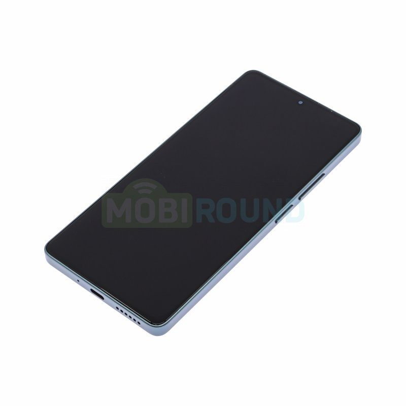 Дисплей для Xiaomi Redmi Note 13 Pro 4G (в сборе с тачскрином) в рамке, зеленый, AAA