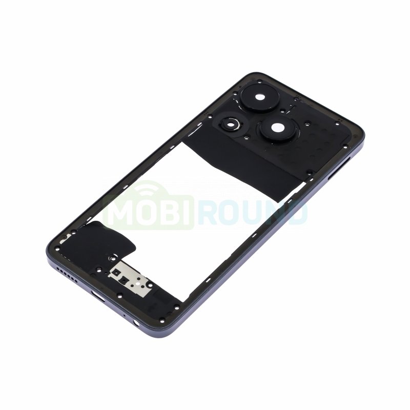 Средняя часть корпуса для Tecno Spark 20C 4G, черный