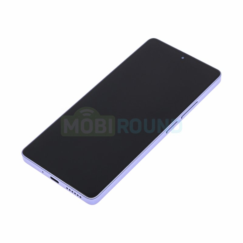 Дисплей для Xiaomi Redmi Note 13 Pro 4G (в сборе с тачскрином) в рамке, фиолетовый, AAA