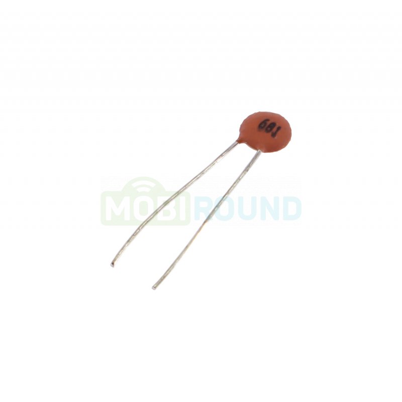 Конденсатор керамический дисковый 680 пФ/50 В 20%