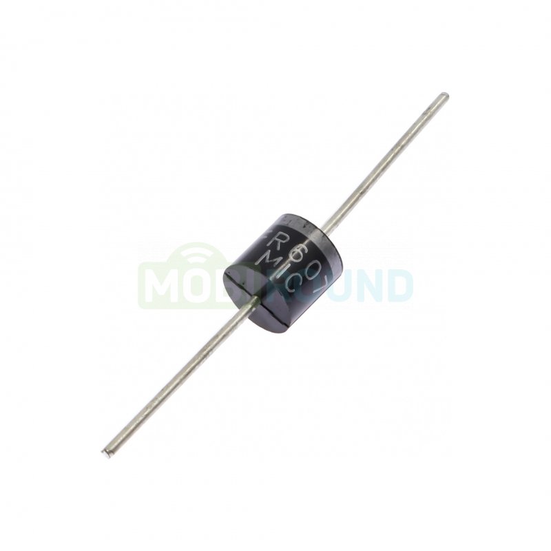 Диод MIC импульсный 1000 В/6 А (FR607 (R-6))