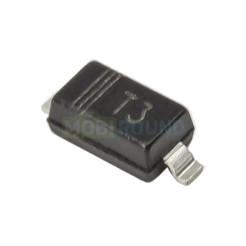 Диод STM импульсный SMD 200 В/0.25 А (BAV21W (SOD-123))