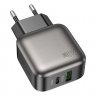 Сетевое зарядное устройство (СЗУ) Borofone BAS54A (USB/Type-C), 3 А