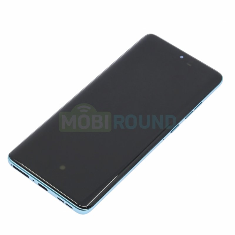 Дисплей для Motorola Moto Edge 60 Fusion 5G (в сборе с тачскрином) в рамке, зеленый, AAA