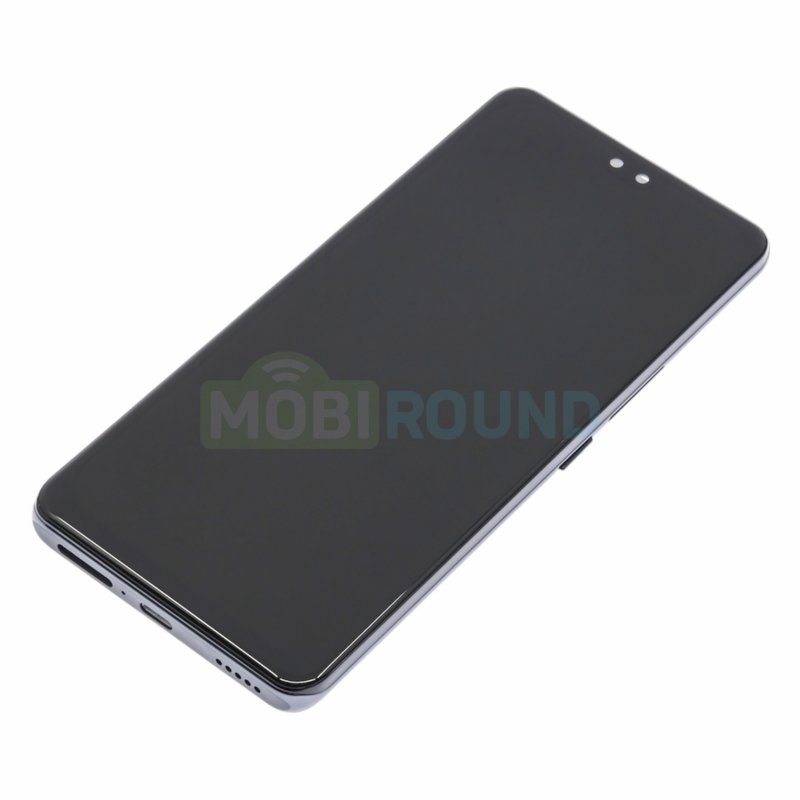 Дисплей для Honor X9c 5G (в сборе с тачскрином) в рамке, черный, AA