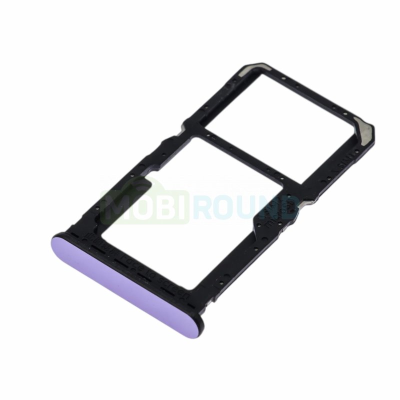 Держатель сим карты (SIM) для OPPO A80 5G, фиолетовый