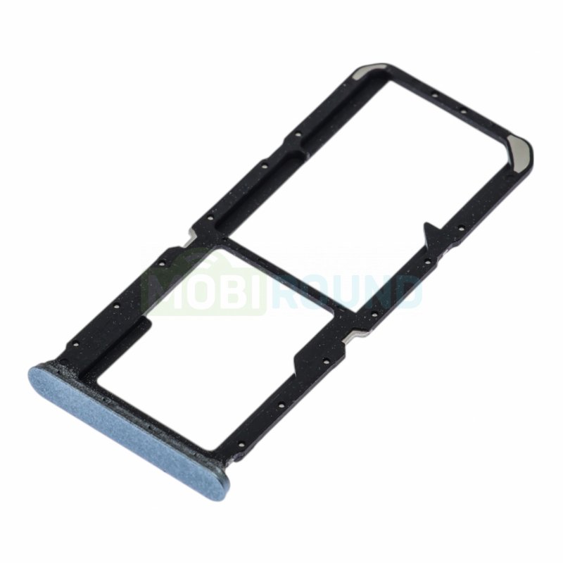 Держатель сим карты (SIM) для OPPO A60 4G, синий