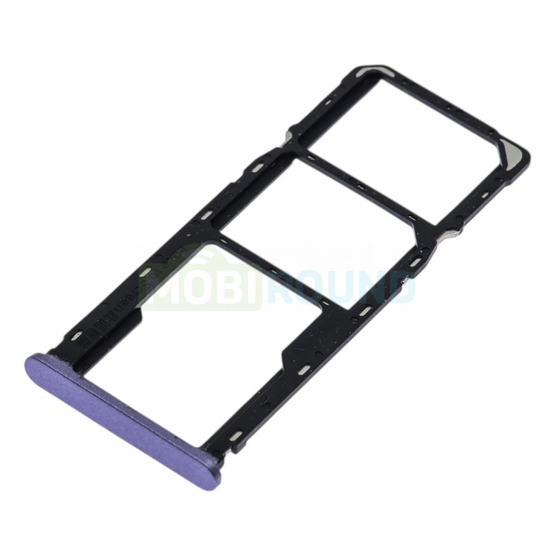 Держатель сим карты (SIM) для OPPO A40 4G, фиолетовый