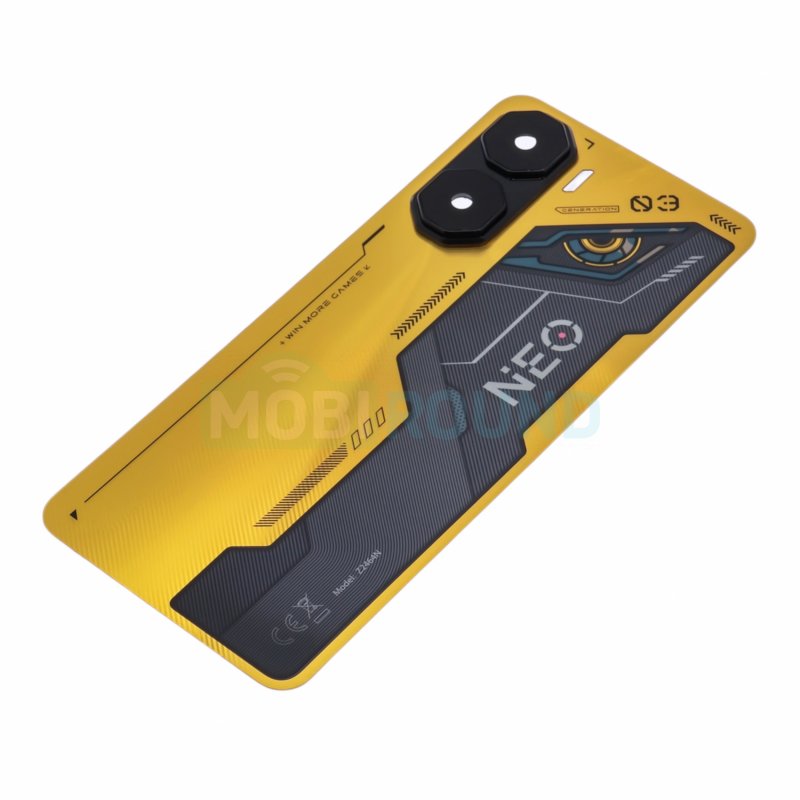 Задняя крышка для ZTE Nubia Neo 3 5G, желтый, AAA