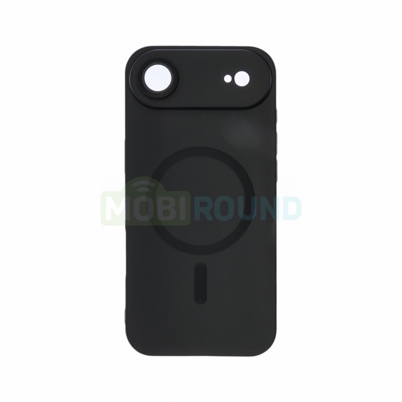 Силиконовый чехол Activ SM020 (MagSafe) для Apple iPhone Air, черный