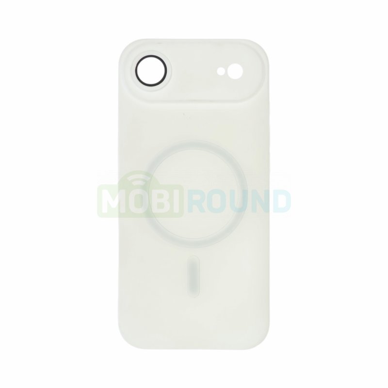 Силиконовый чехол Activ SM020 (MagSafe) для Apple iPhone Air, белый