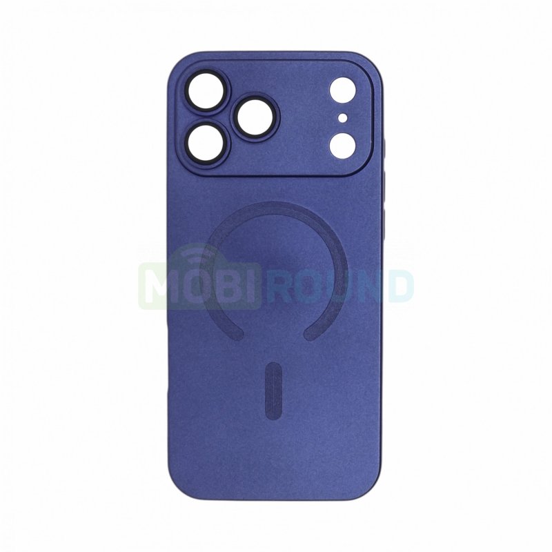 Силиконовый чехол Activ SM020 (MagSafe) для Apple iPhone 17 Pro Max, синий